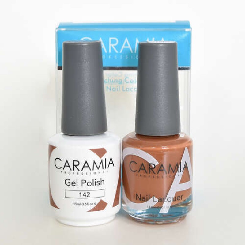 #142 Caramia Gel Polish & Nail Lacquer 0.5oz